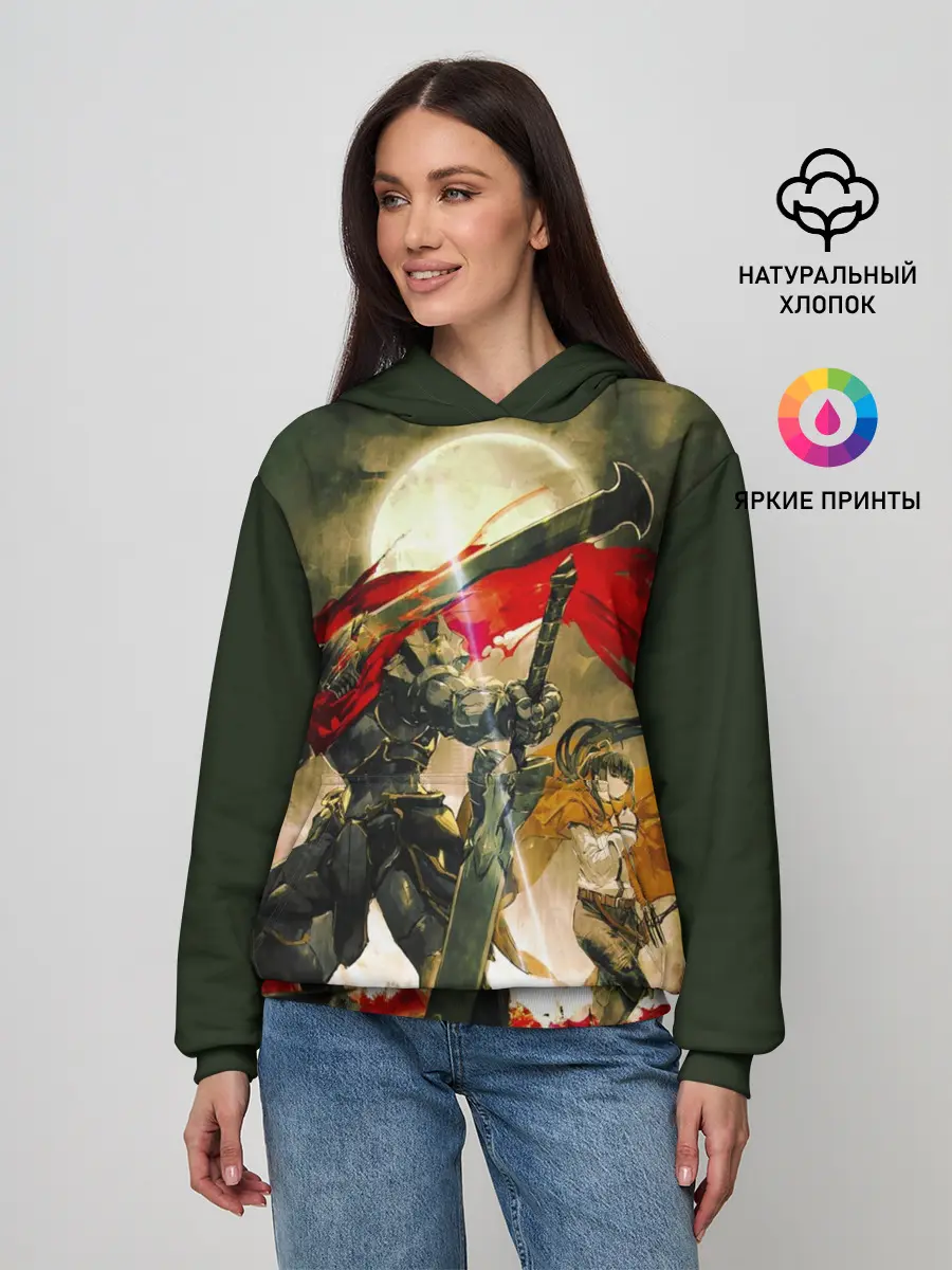 Женское худи / Momonga & Narberal Gamma