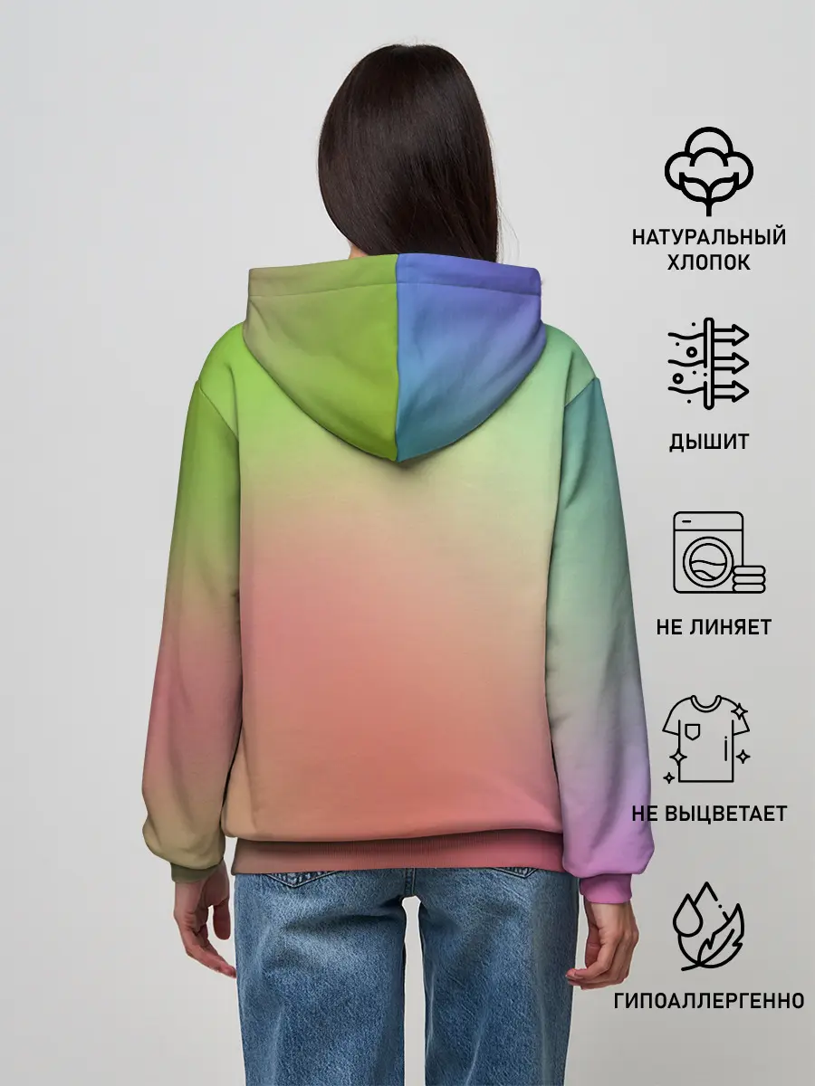 Женское худи / Единорог на Старте