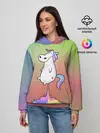 Женское худи / Единорог на Старте