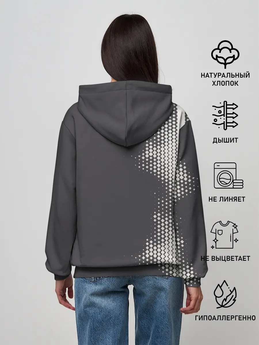 Женское худи / I Love Rock