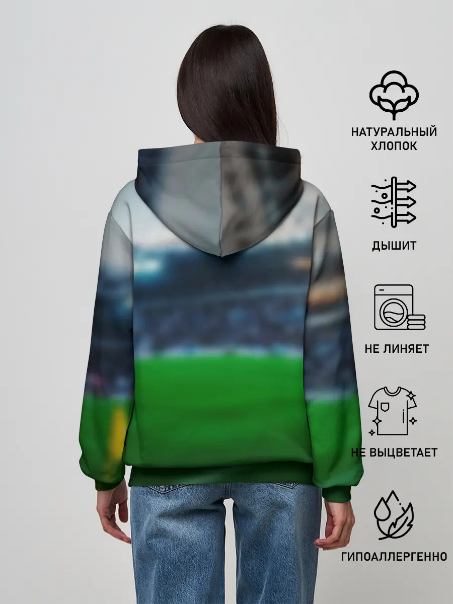 Женское худи / Роналдо Ювентус