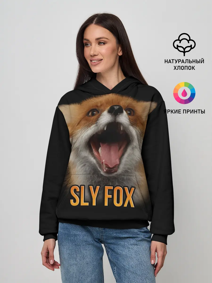 Женское худи / Хитрый лис