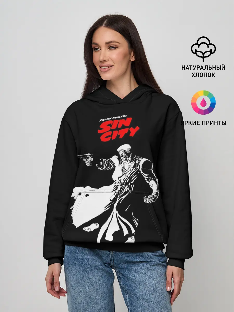Женское худи / Sin City - Marv