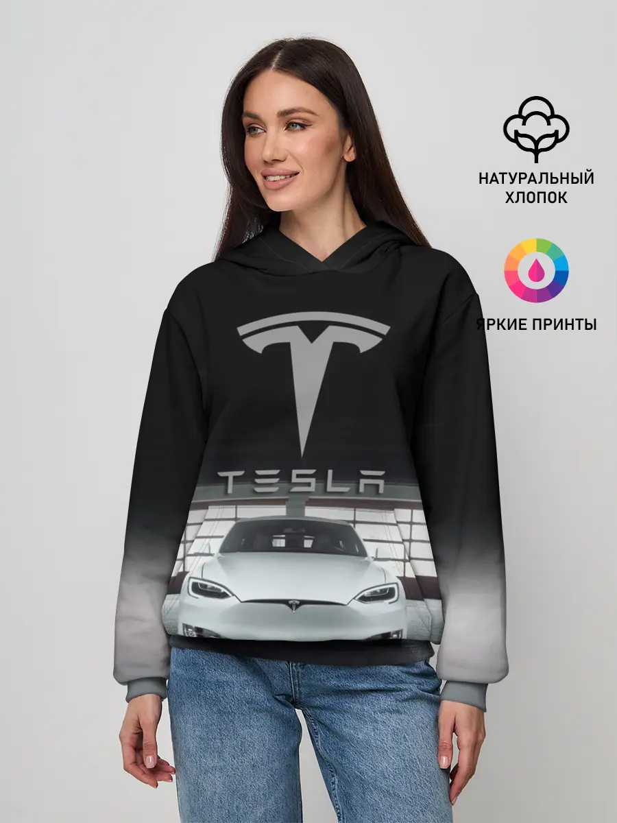 Женское худи / TESLA
