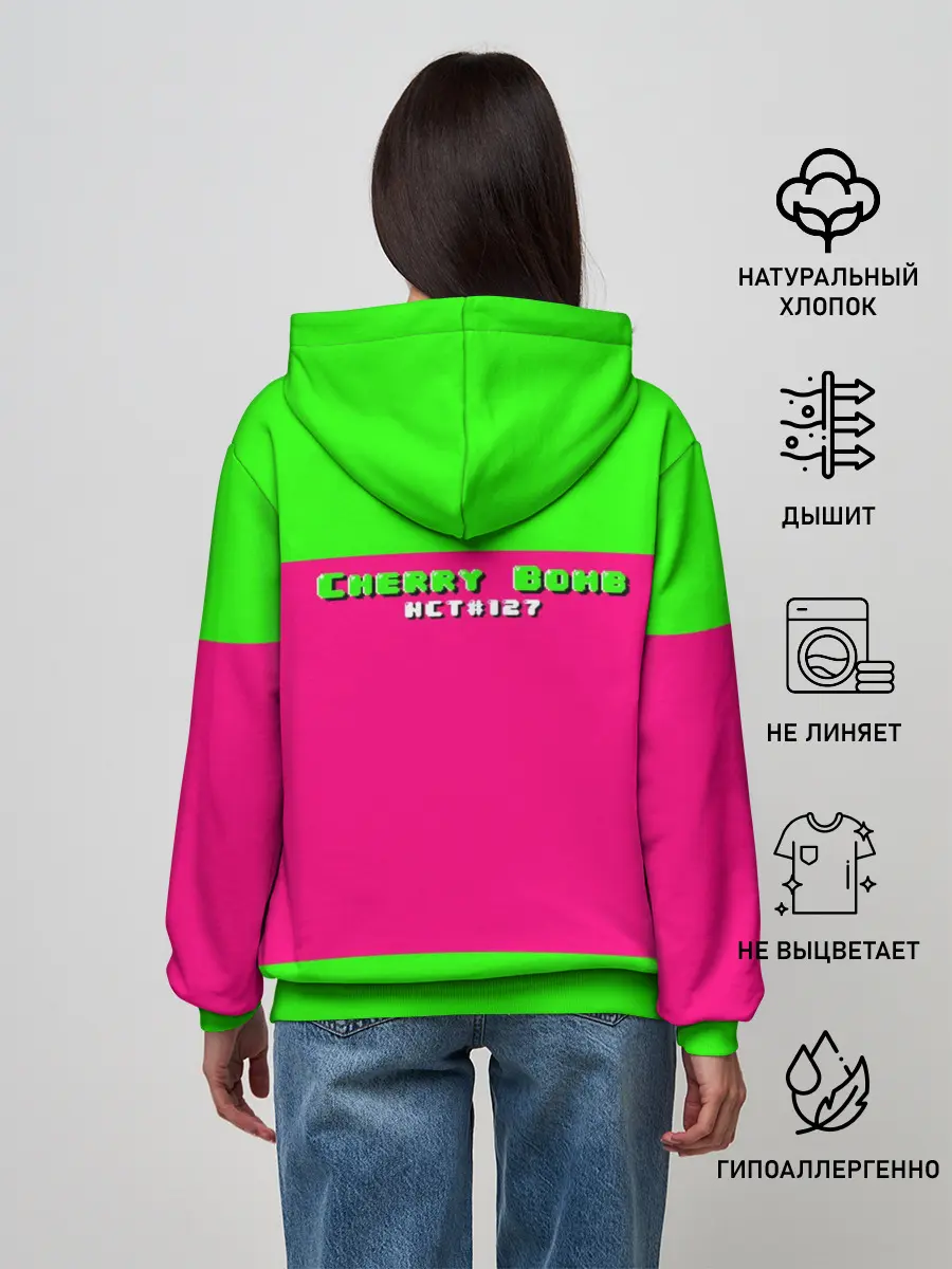 Женское худи / NCT 127. Cherry Bomb