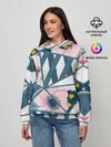 Женское худи / Геометрия цветов