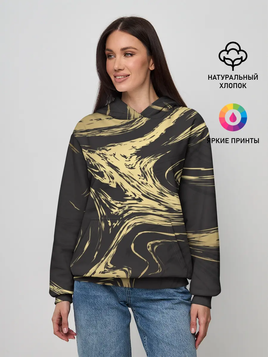 Женское худи / Золотые реки