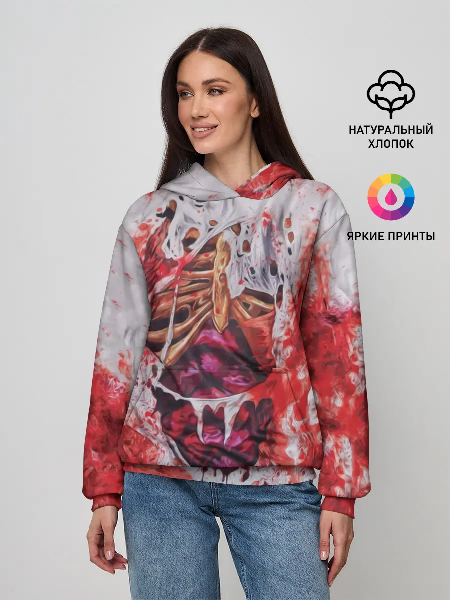 Женское худи / Кровь