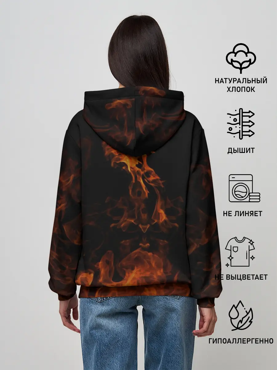 Женское худи / Пожарный