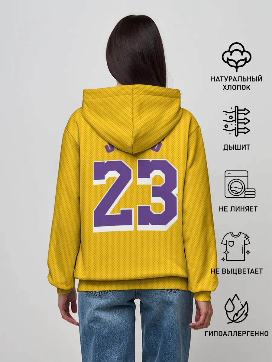 Женское худи / James 18-19 LA Lakers home