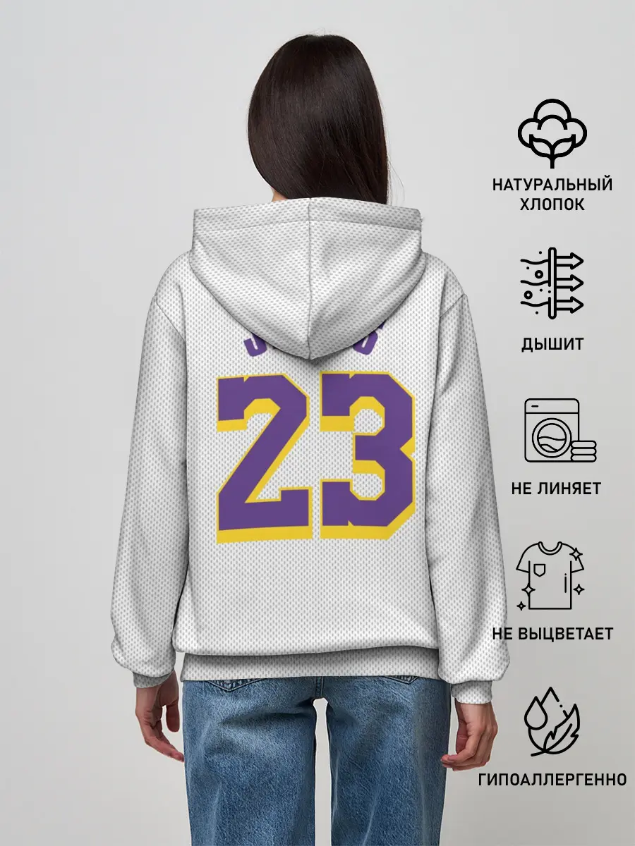 Женское худи / James 18-19 third LA Lakers