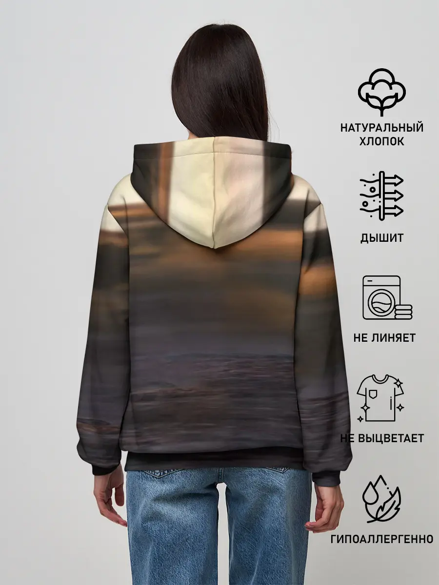 Женское худи / Солнечный зайчик