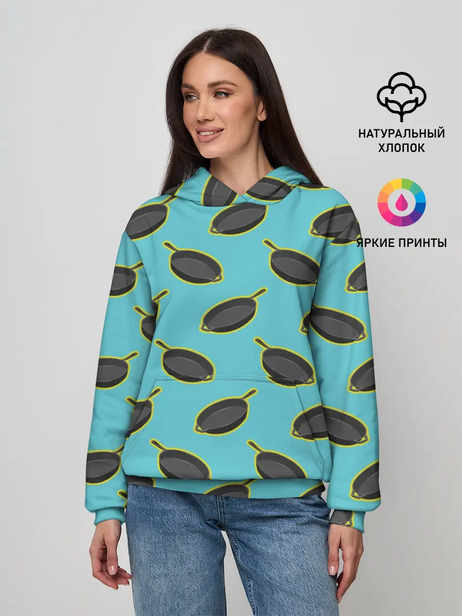 Женское худи / PUBG Сковородочки