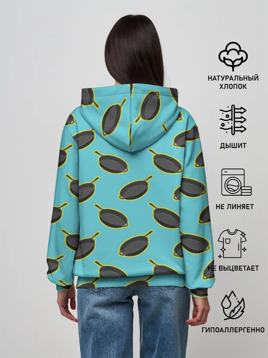 Женское худи / PUBG Сковородочки