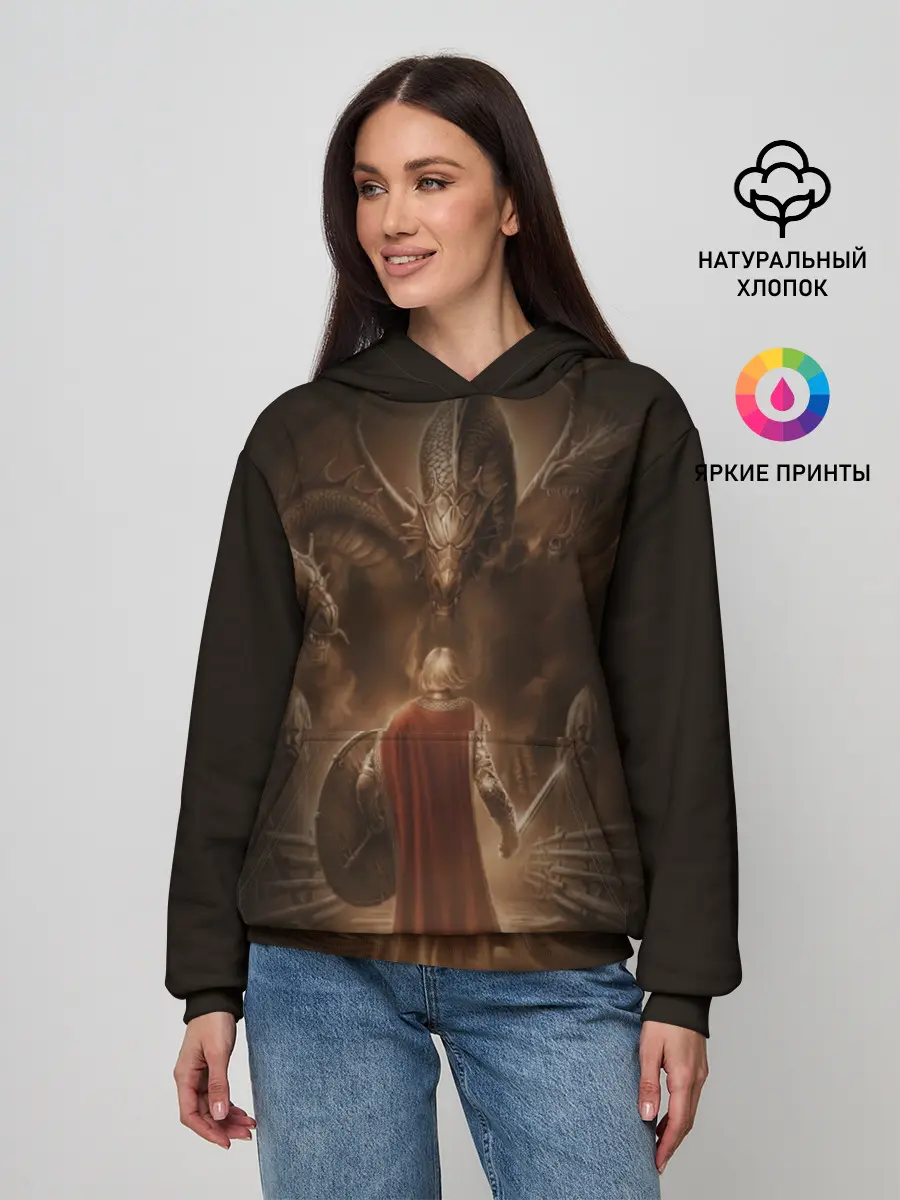 Женское худи / русь