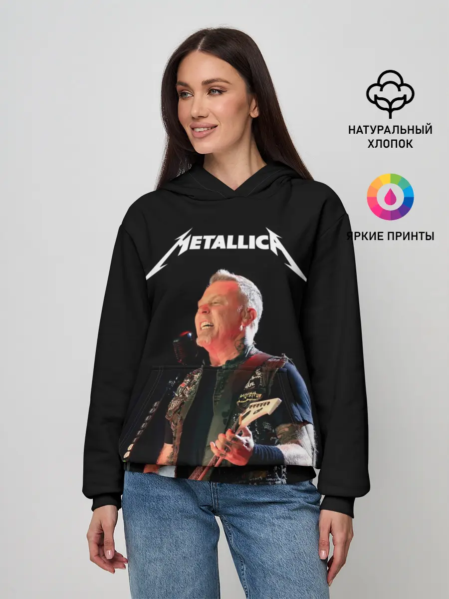 Женское худи / Metallica