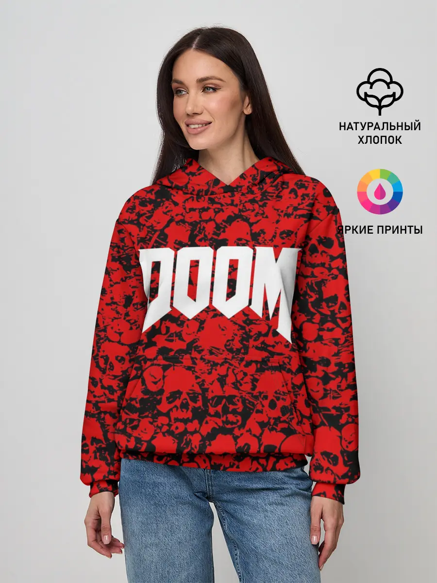 Женское худи / DOOM