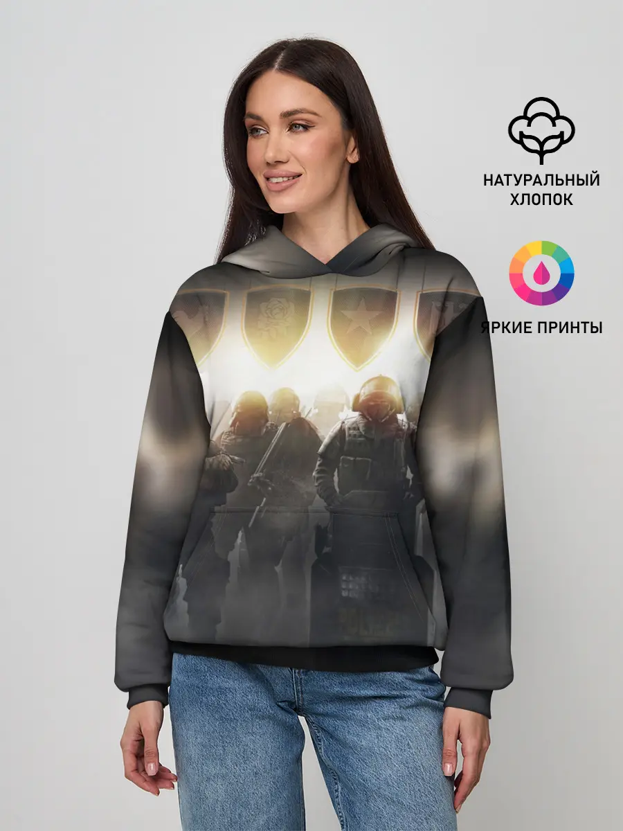 Женское худи / RAINBOW SIX SIEGE