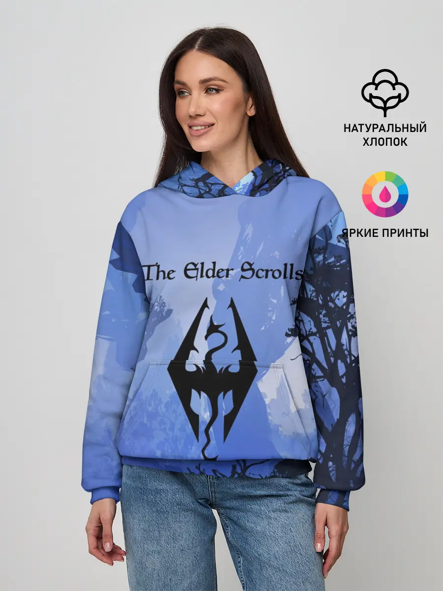 Женское худи / The Elder Scrolls
