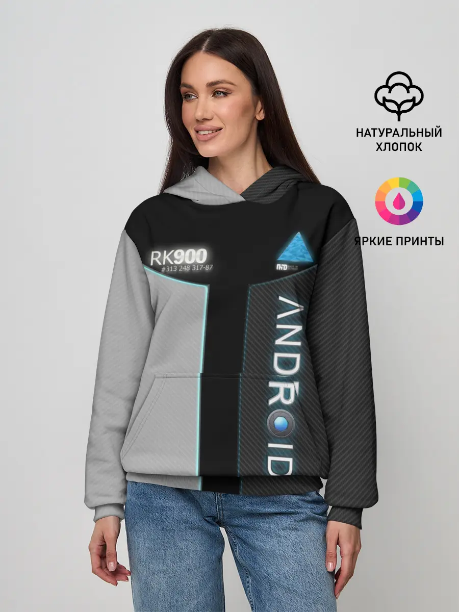 Женское худи / DETROIT: BECOME HUMAN.