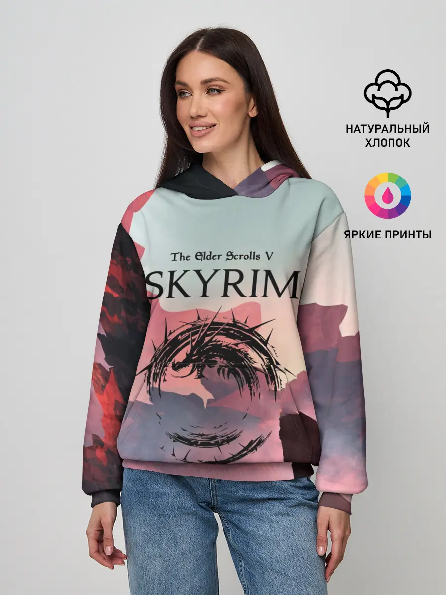 Женское худи / The Elder Scrolls