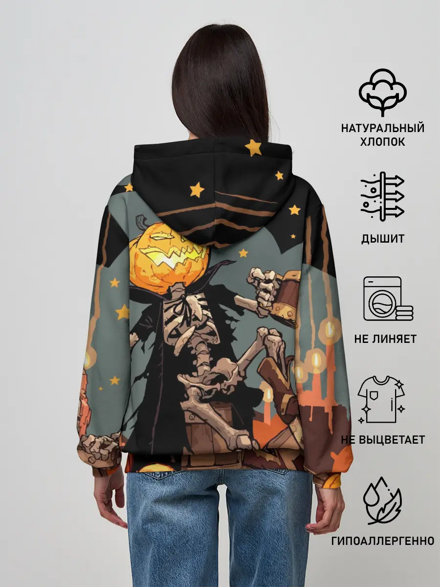 Женское худи / Halloween