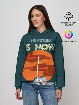 Женское худи / THE FUTURE IS NOW