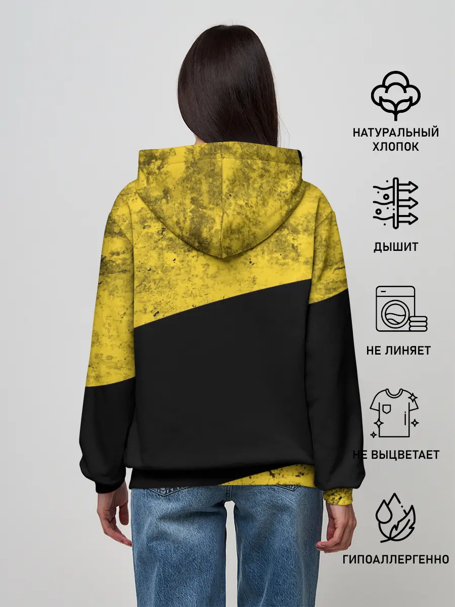 Женское худи / PUBG Grunge