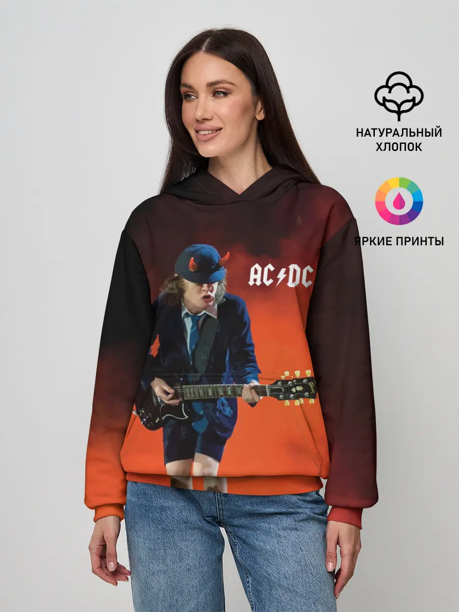 Женское худи / AC/DC