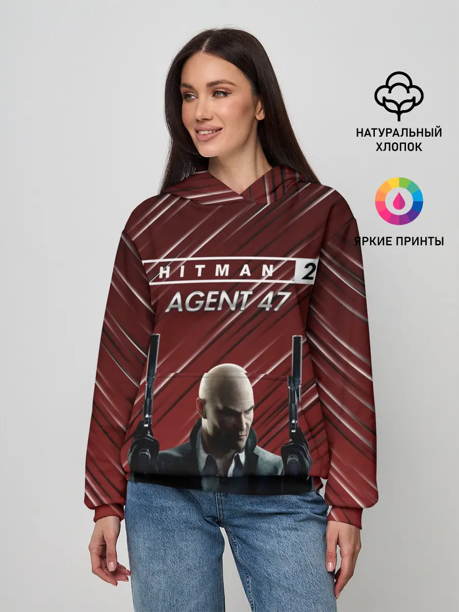 Женское худи / Hitman 2 #2