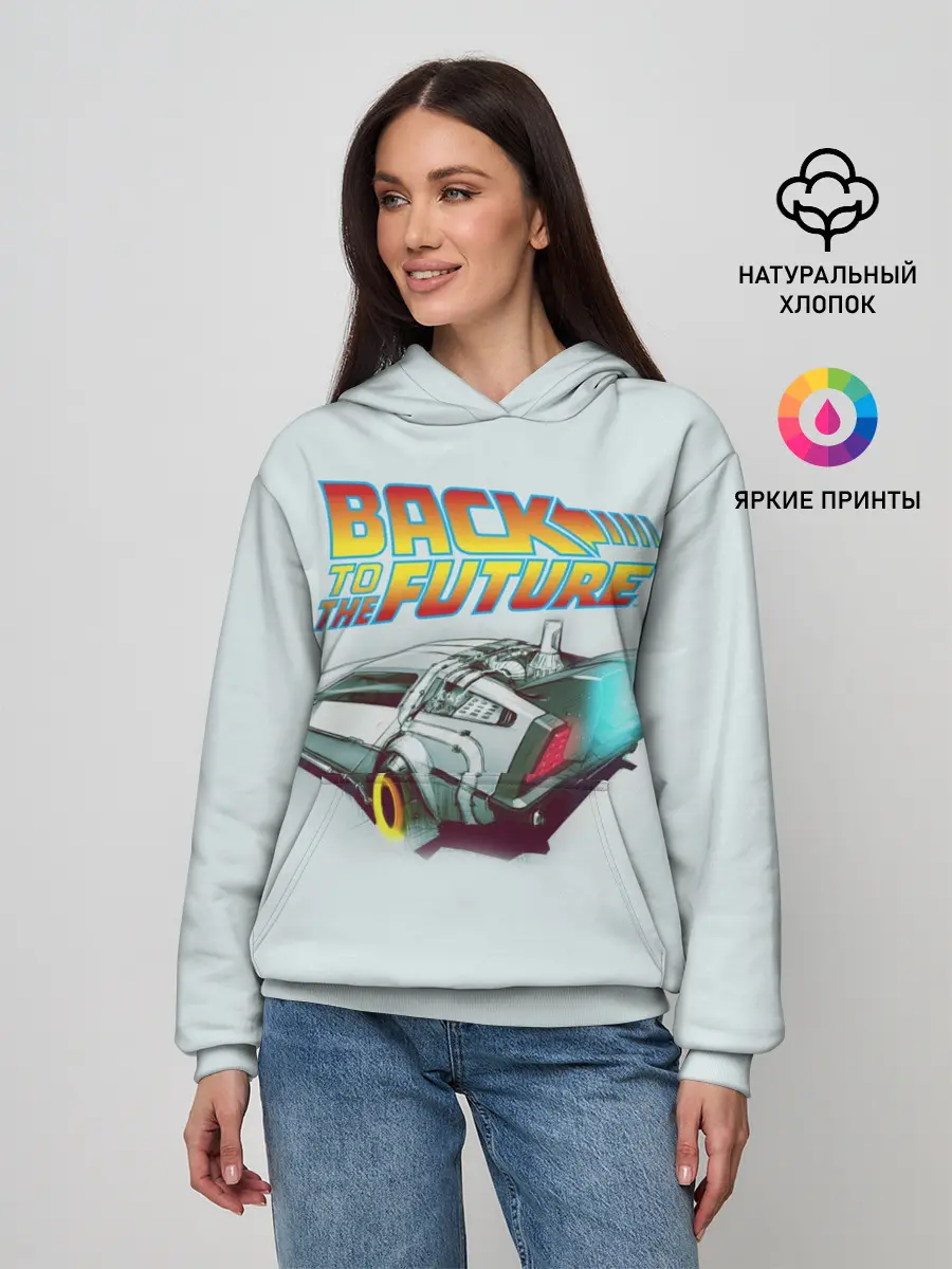 Женское худи / Back to the future_4