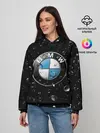 Женское худи / BMW под Дождём