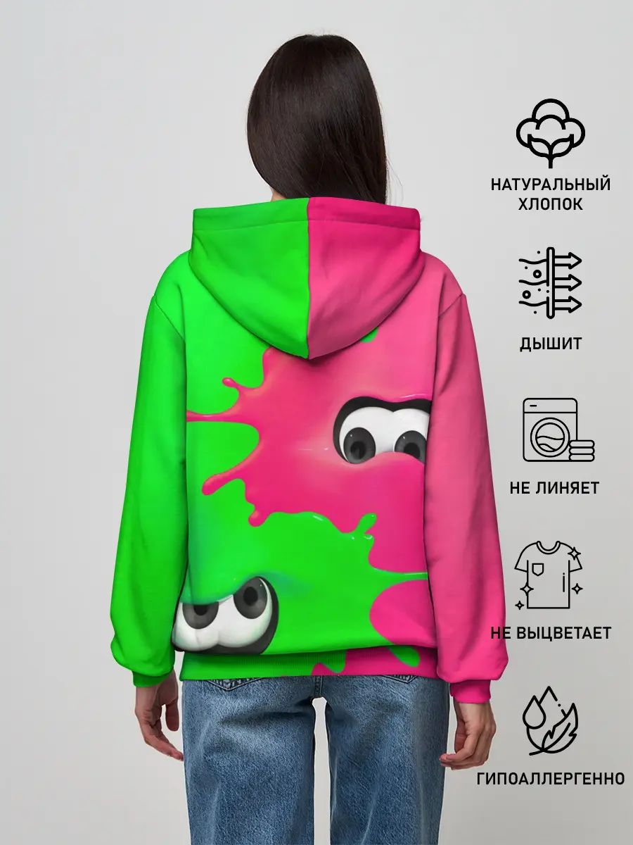 Женское худи / Splatoon