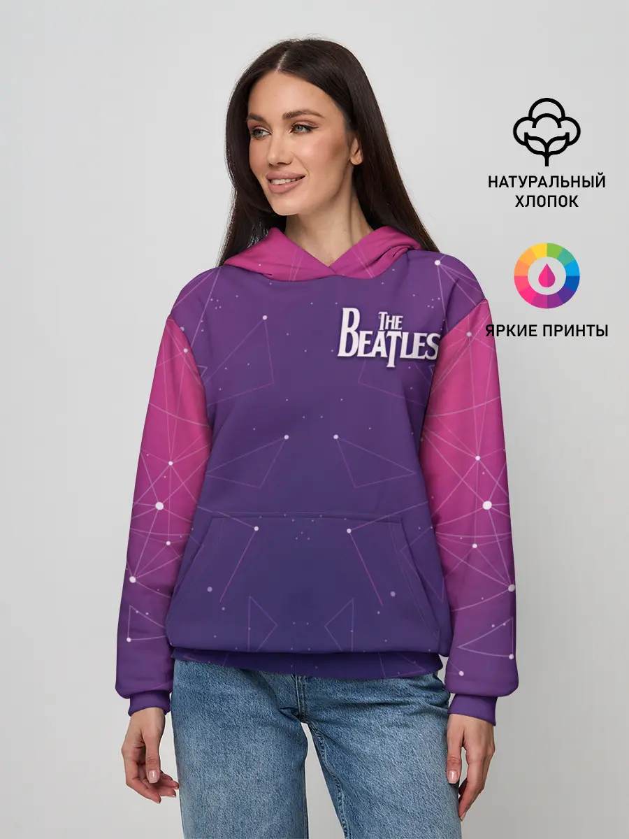 Женское худи / The Beatles