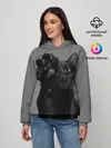 Женское худи / Котик