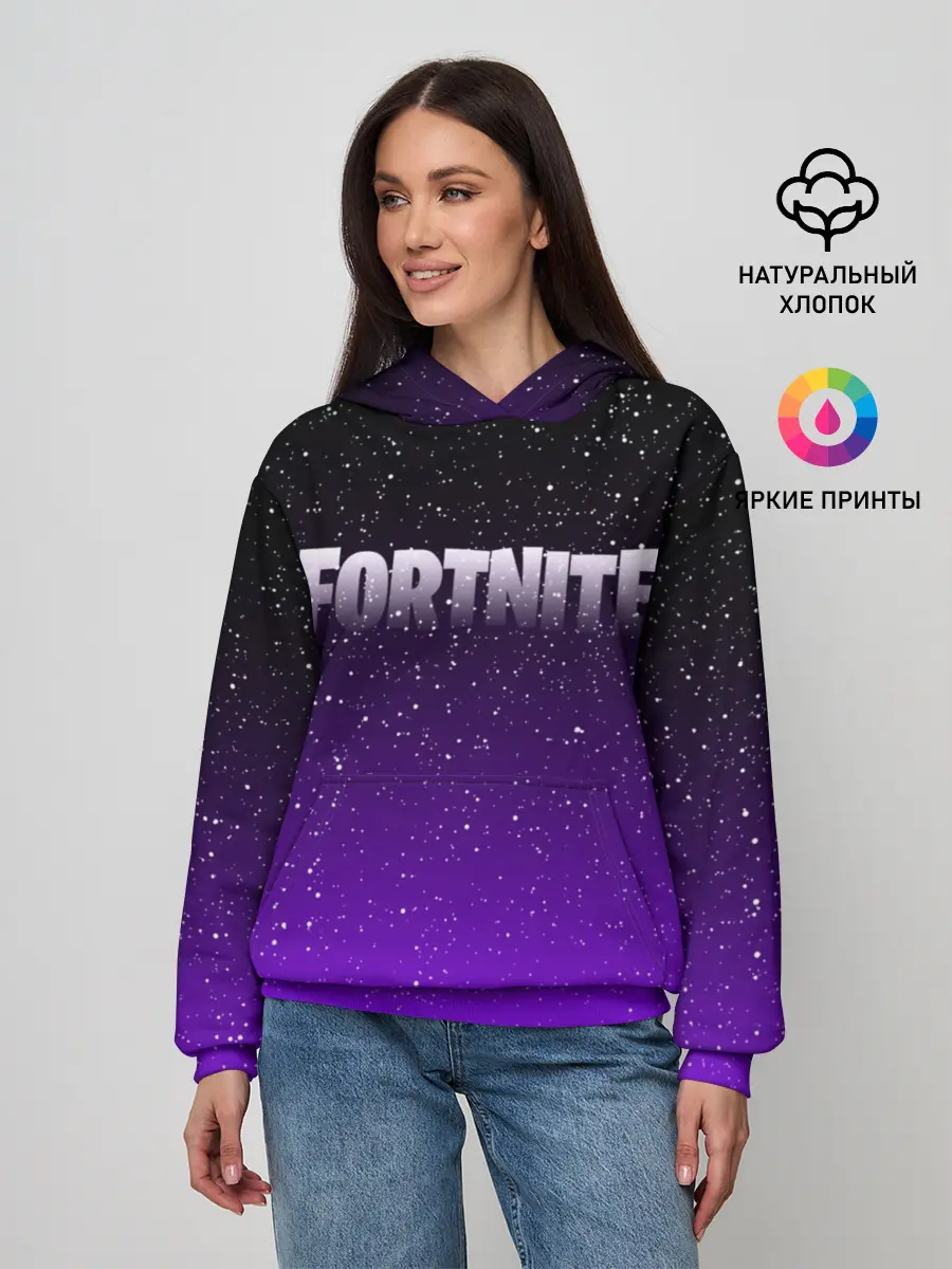 Женское худи / FORTNITE SPACE