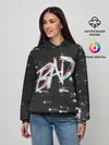 Женское худи / XXXTentacion - BAD Glitch