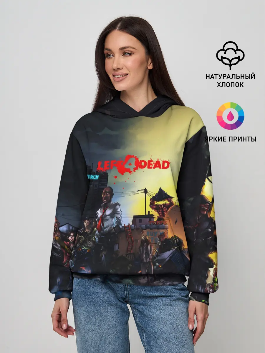 Женское худи / LEFT 4 DEAD