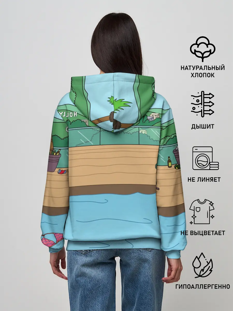 Женское худи / Конь БоДжек