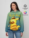 Женское худи / Детектив Пикачу покемон