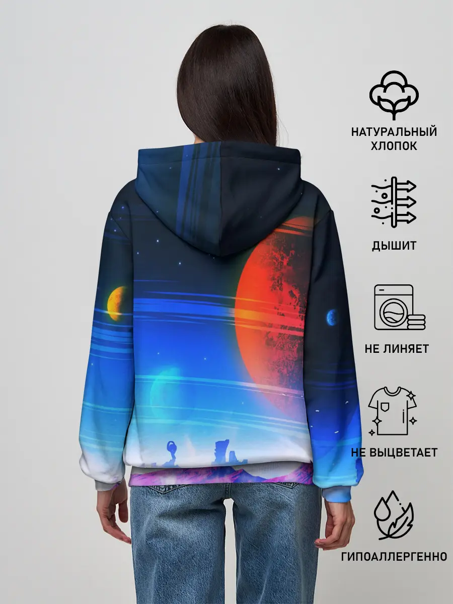 Женское худи / NO MANS SKY