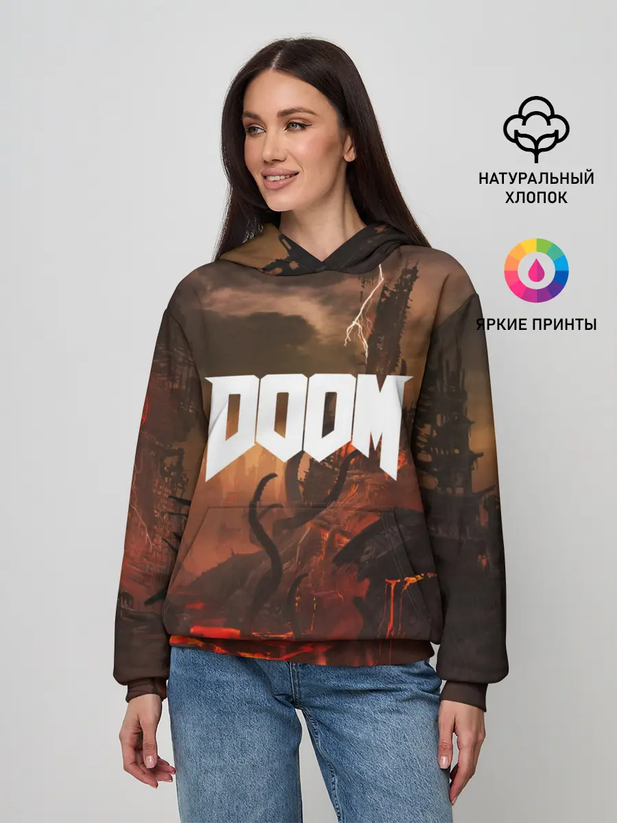 Женское худи / DOOM