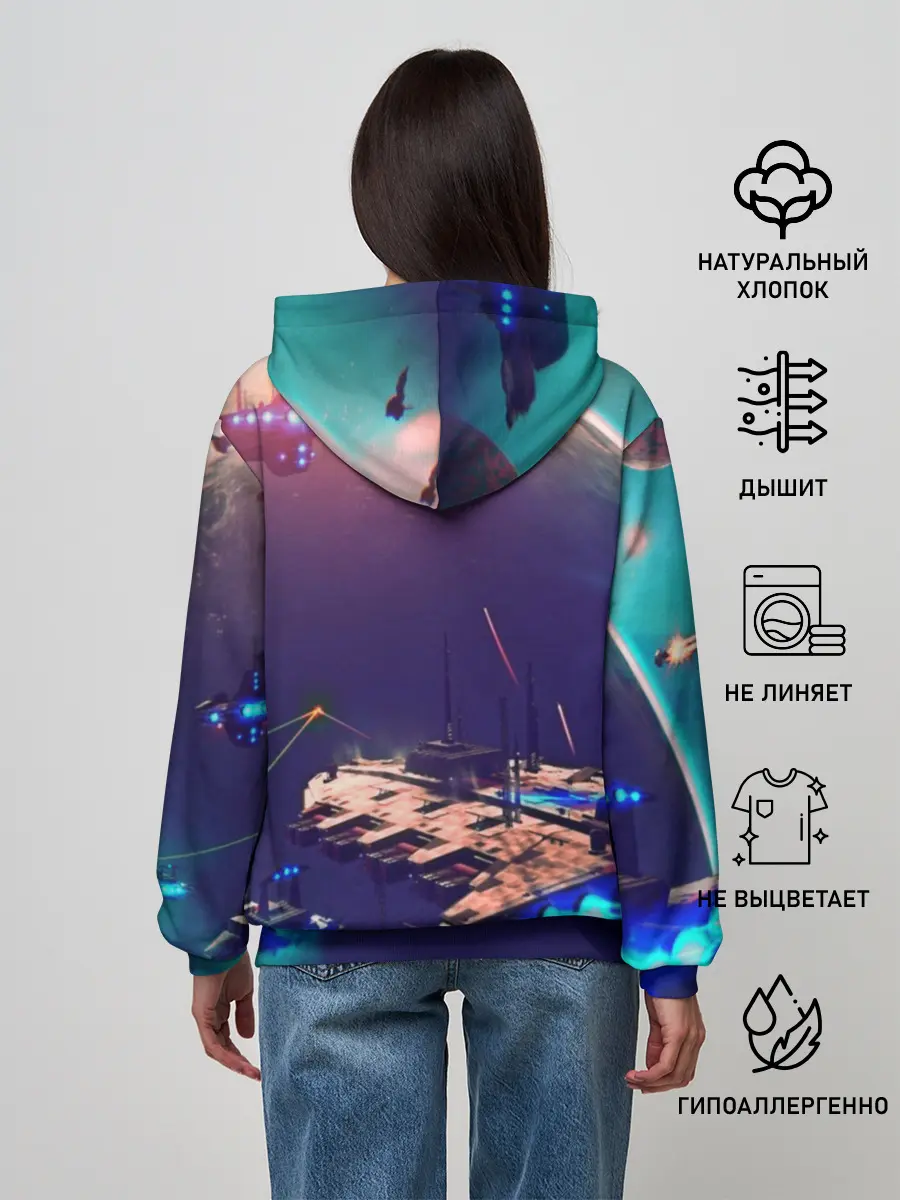 Женское худи / NO MANS SKY