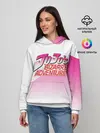 Женское худи / Лого джоджо розовый треугольник