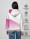 Женское худи / Лого джоджо розовый треугольник