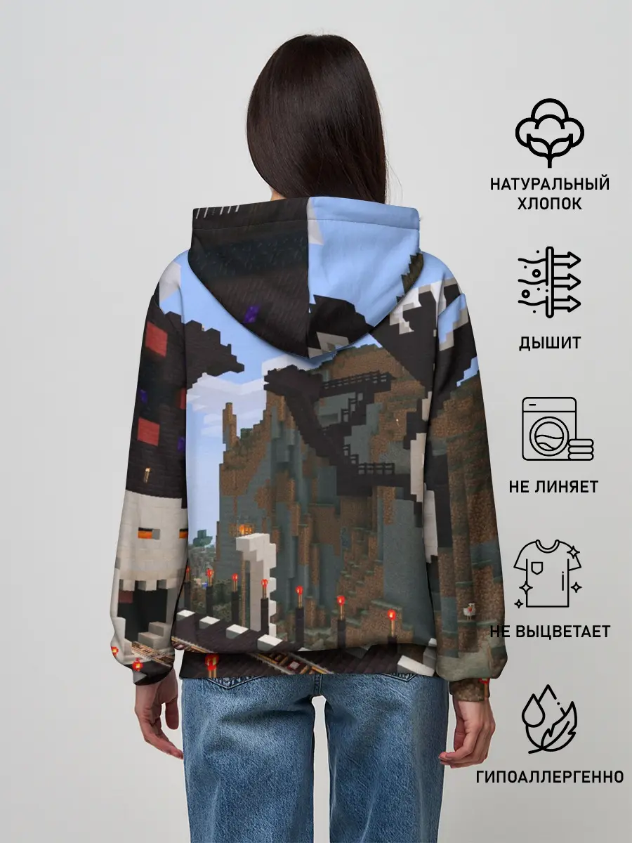 Женское худи / Minecraft