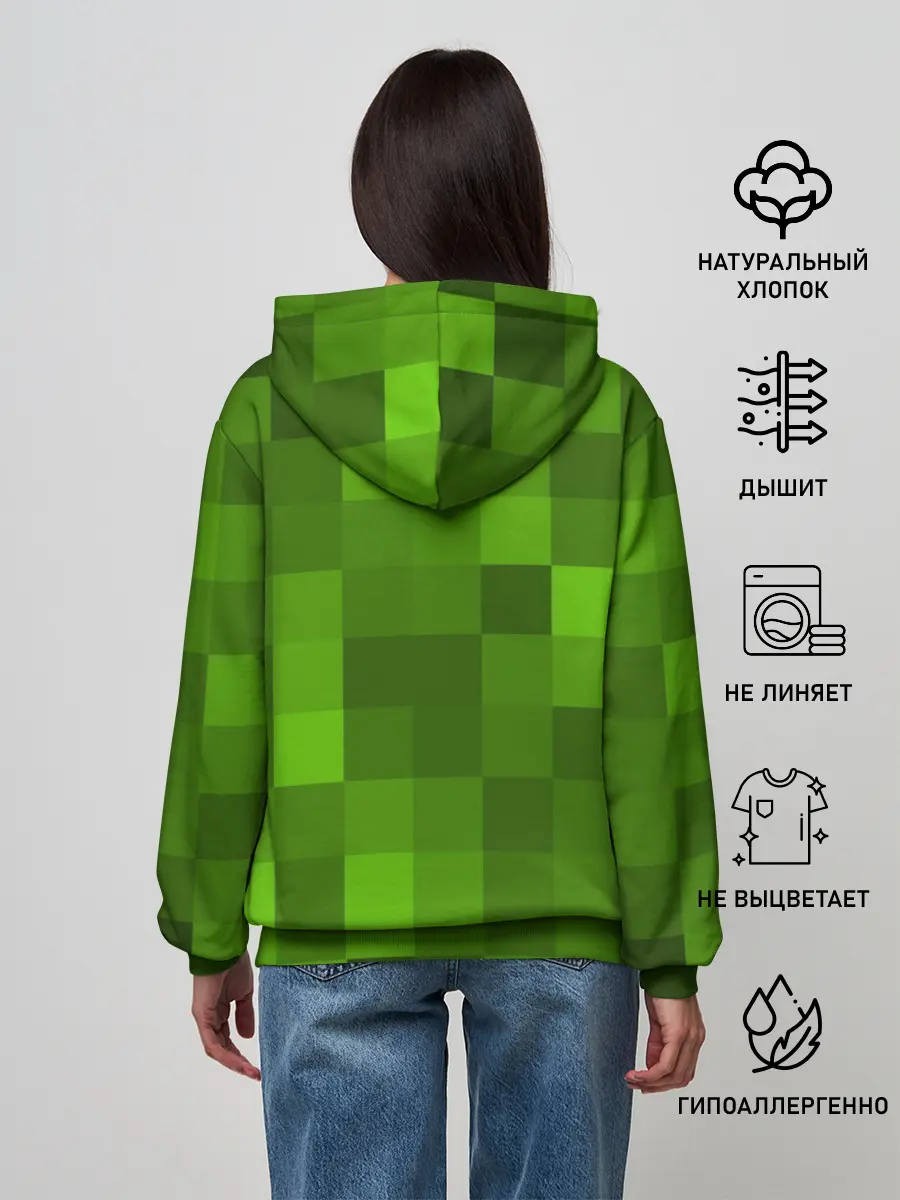 Женское худи / Minecraft