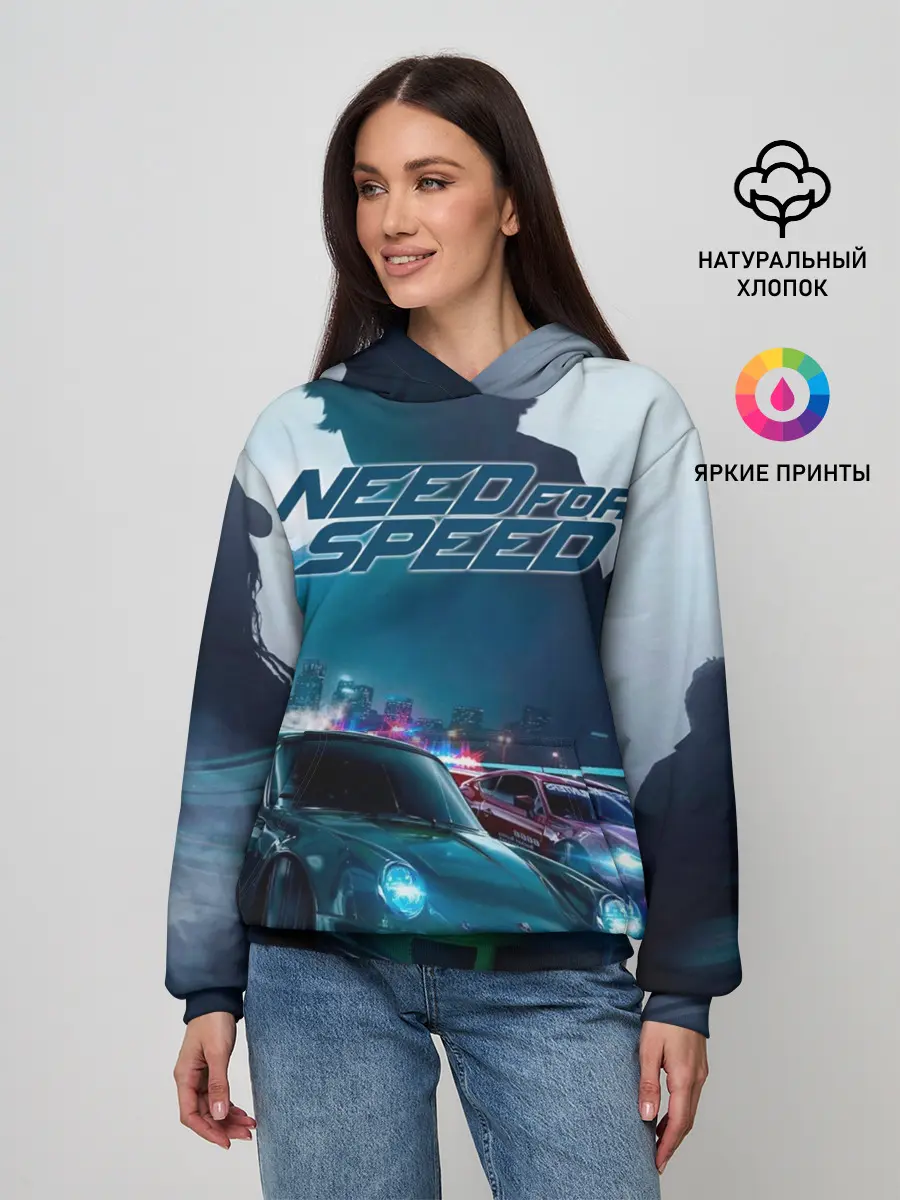Женское худи / Need for Speed
