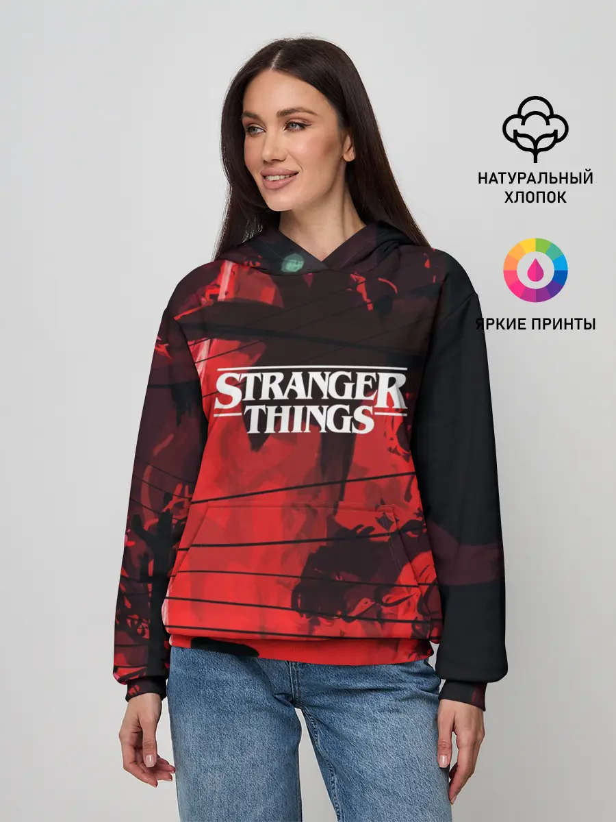 Женское худи / Очень странные дела 2019