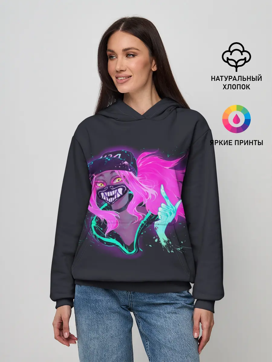 Женское худи / Akali. KDA